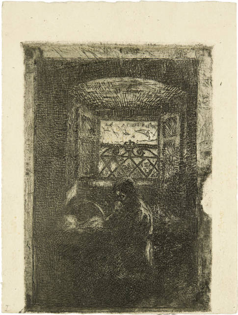 Giovanni Giacometti : Mamma alla culla - Mutter und Kind an der ..., 1898-1900