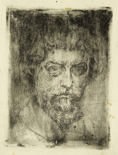 Giovanni Giacometti : Selbstbildnis, Around 1907