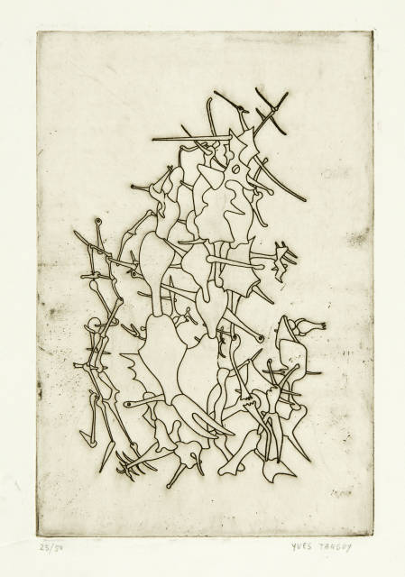 Yves Tanguy : Ohne Titel, 1945
