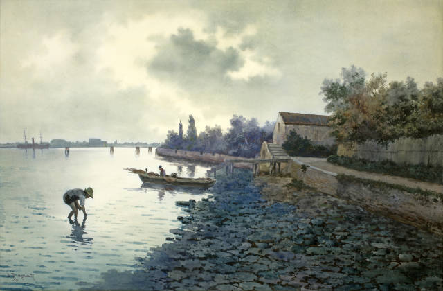 Alberto  Prosdocimi  : Der Muschelsucher ,  