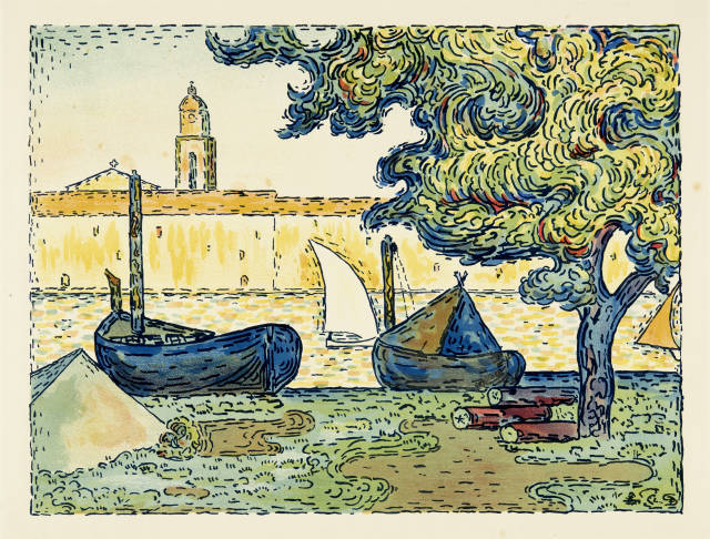 Paul Signac : Saint-Tropez II, 1894