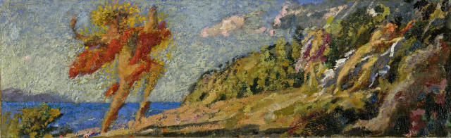 Ker-Xavier Roussel  : Orpheus, die Mänaden jagend , 1939-1944