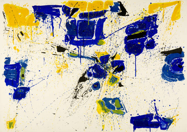 Sam Francis : The Upper Yellow, 1960