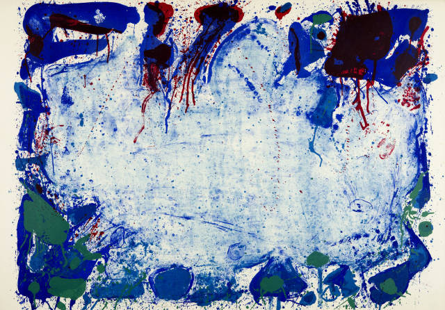 Sam Francis : Happy Death Stone, 1960