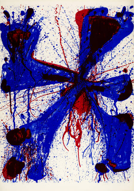 Sam Francis : Damn Braces, 1960