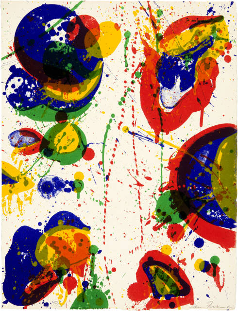 Sam Francis : For Rudd, 1963