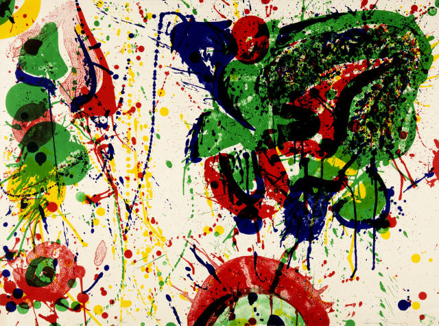 Sam Francis : For Miró II, 1963