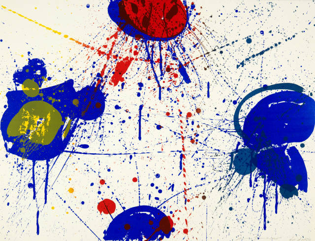 Sam Francis : The Upper Red, 1963