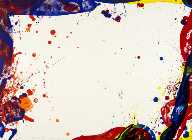 Sam Francis  : A Sail , 1969