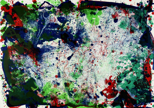 Sam Francis : Another Footprint, 1971