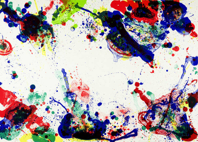 Sam Francis : Her Wet White Nothing, 1971