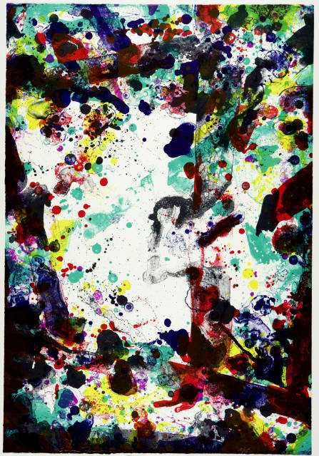Sam Francis : Vegetable II, 1971