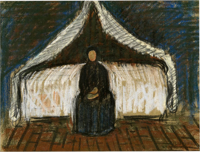 Hans Berger  : Seule , 1908
