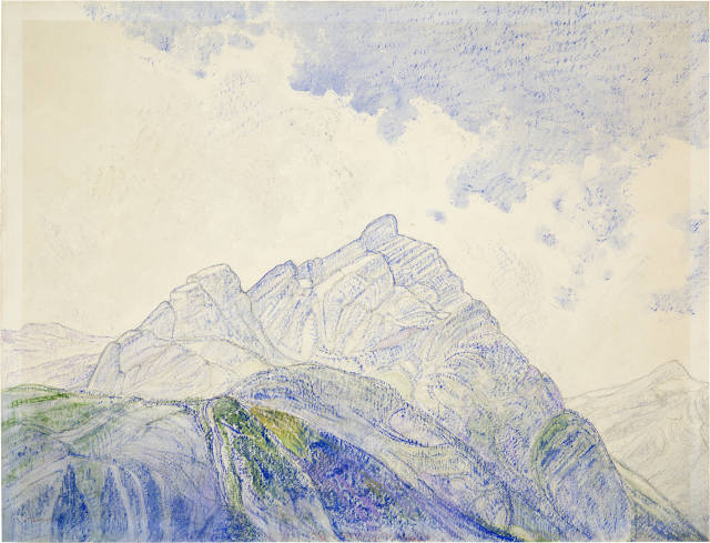 Albert Trachsel : Schlauchhorn, Around 1908