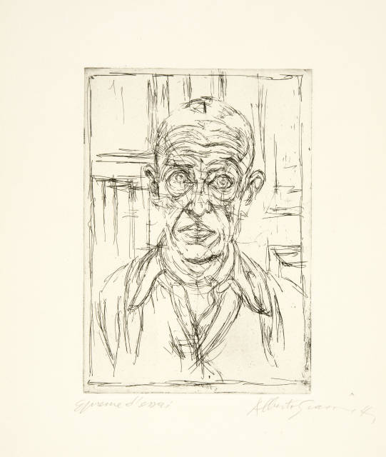 Alberto Giacometti : Michel Leiris I, 1957-1958