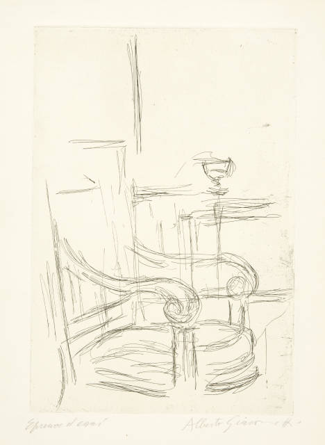 Alberto Giacometti : Fauteuil I, 1957-1958