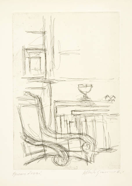Alberto Giacometti : Fauteuil II, 1957-1958