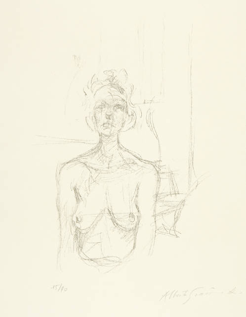 Alberto Giacometti : Buste I, 1960