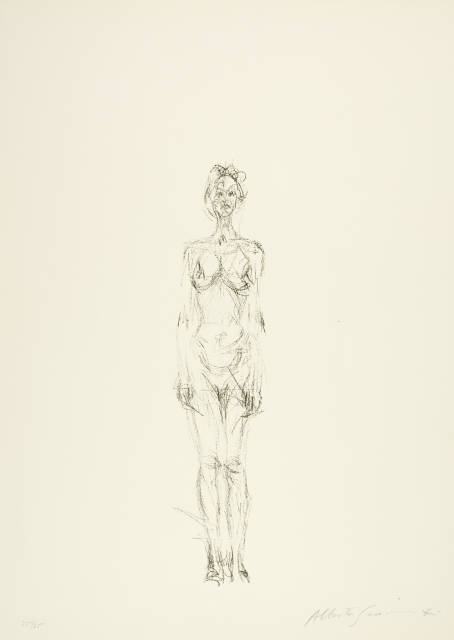 Alberto Giacometti : Nu debout II, 1961