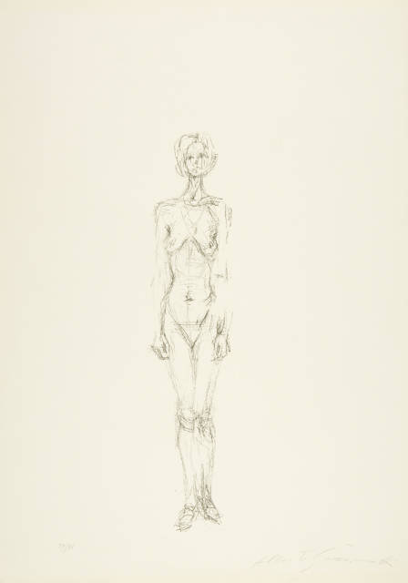 Alberto Giacometti : Nu debout III, 1961