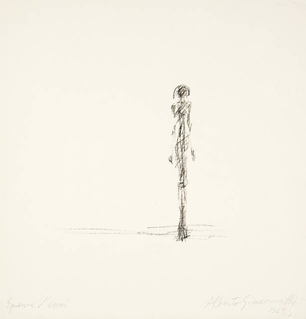 Alberto Giacometti : Femme nue debout VII, 1961/1962