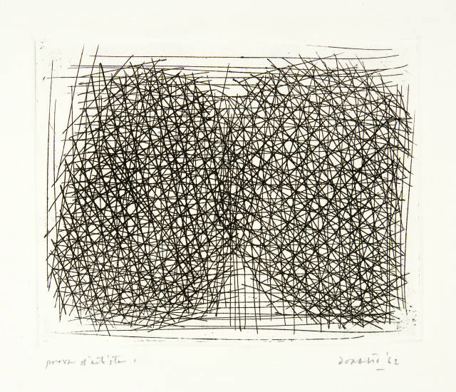 Piero Dorazio  : Intaglio , 1962