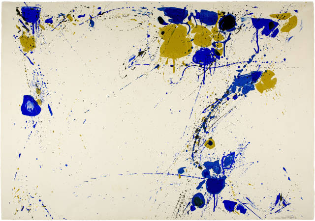 Sam Francis : Foot Print, 1960