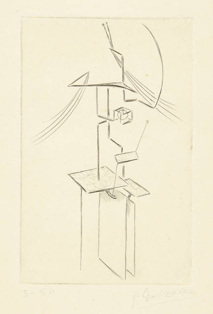 Julio González  : Pour Anatole Jakovski , 1935