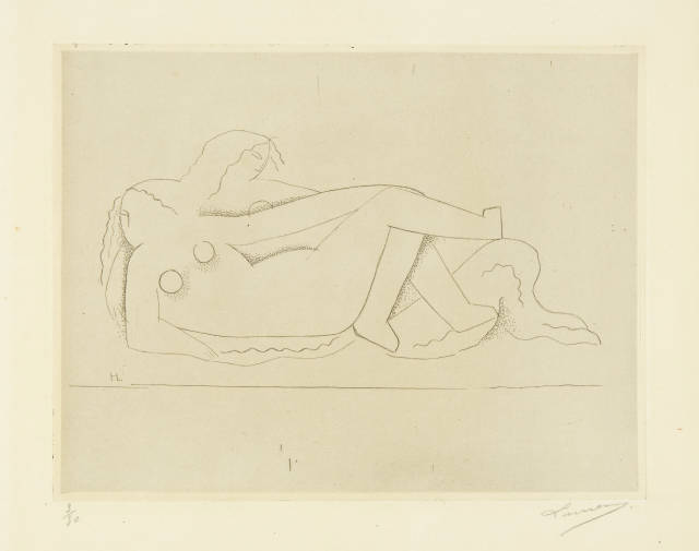 Henri Laurens : Deux femmes, Before 1927