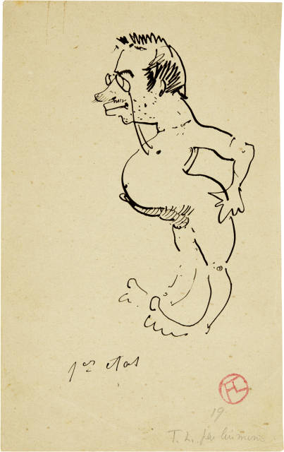 Henri de Toulouse-Lautrec : TL par lui-même, 1888