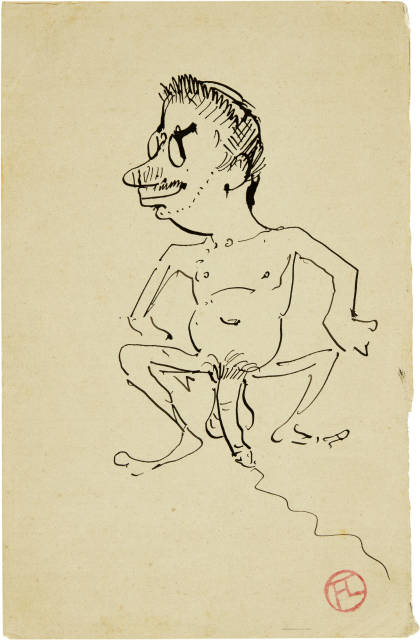 Henri de Toulouse-Lautrec : TL par lui-même, 1888