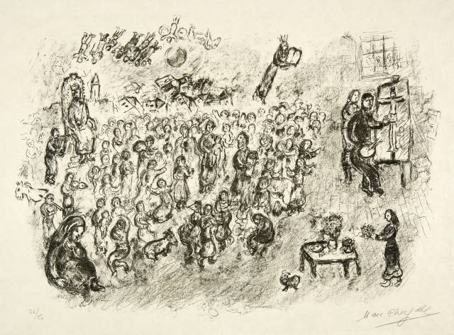 Marc Chagall  : Le Monde de la Bible , 1975