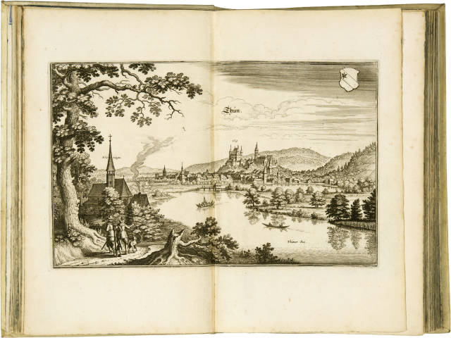 Matthäus Merian d.Ä.  : Merian - Topographia Helvetiae , 1642, with appendix from 1653