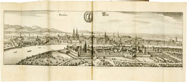 Matthäus Merian d.Ä.  : Merian – Topographia Helvetiae , 1642, mit Anhang von 1653 