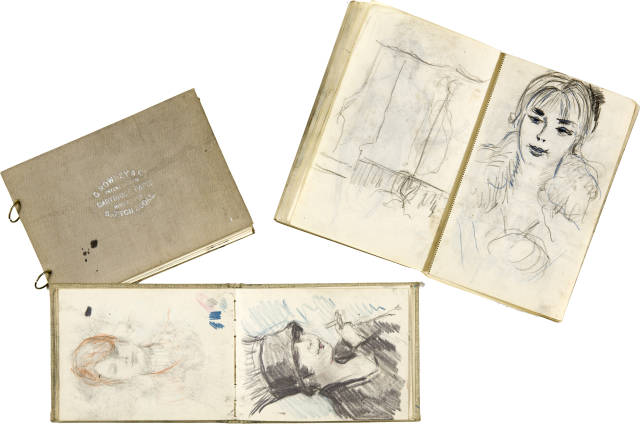 Otto von Wätjen : 3 Skizzenbücher, 1914-1918