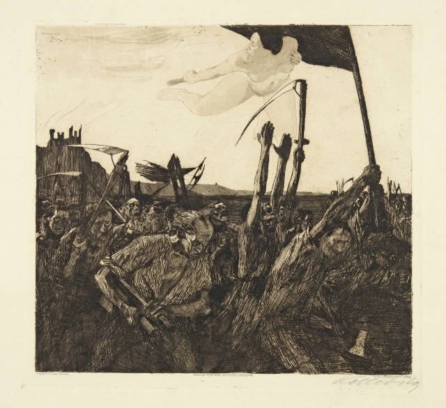 Käthe Kollwitz : Aufruhr, 1899, edition 1921
