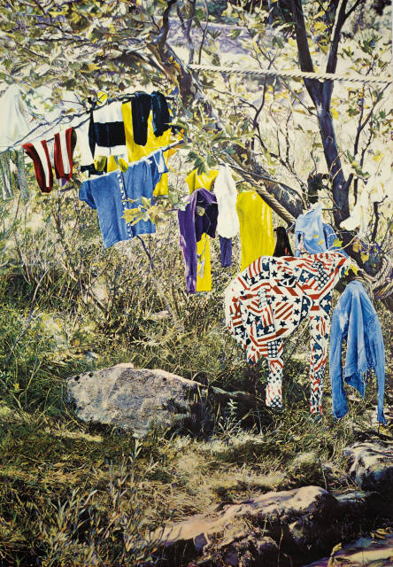 Franz Gertsch  : St. Guilhem , 1974