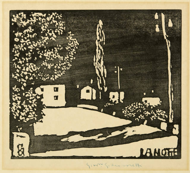 Giovanni Giacometti : La Notte II, Around 1913