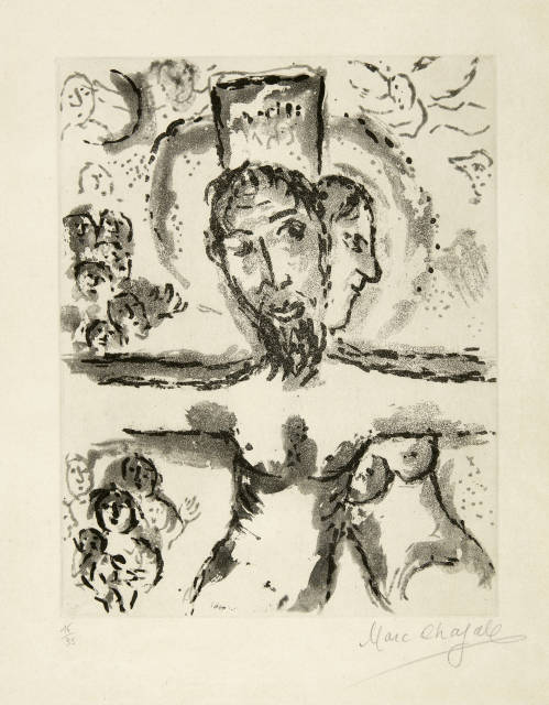 Marc Chagall : Crucfixion, 1967