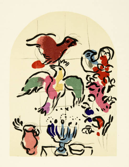 Marc Chagall  : Jean Leymarie. Vitraux pour Jérusalem , 1962