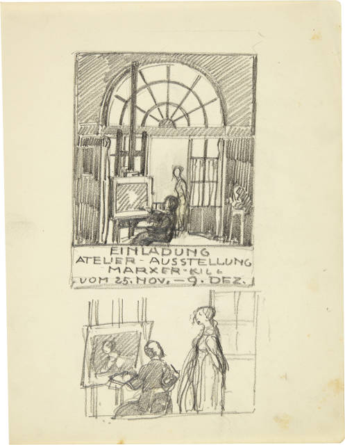 Alfred Marxer : Sammelnummer von Entwürfen für eine ..., 1936