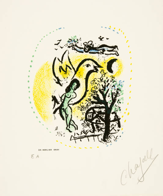Marc Chagall  : Vocation , 1969 