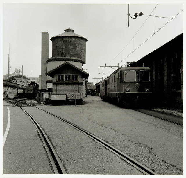 Balthasar Burkhard  : Bahnhof Ost Basel , 1993