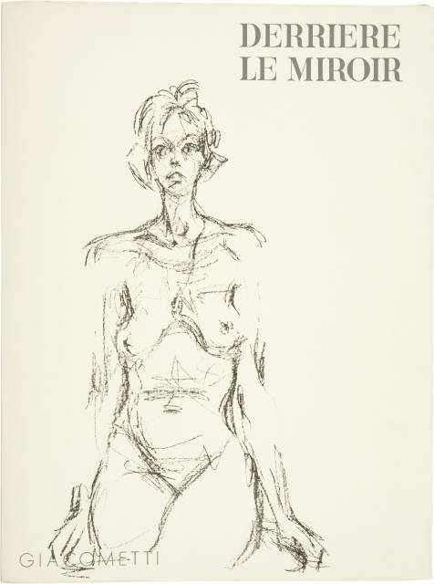 Alberto Giacometti  : Derrière le miroir , 1961