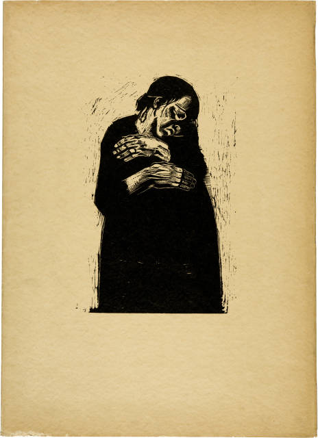 Käthe Kollwitz  : Die Witwe I , 1921/1922