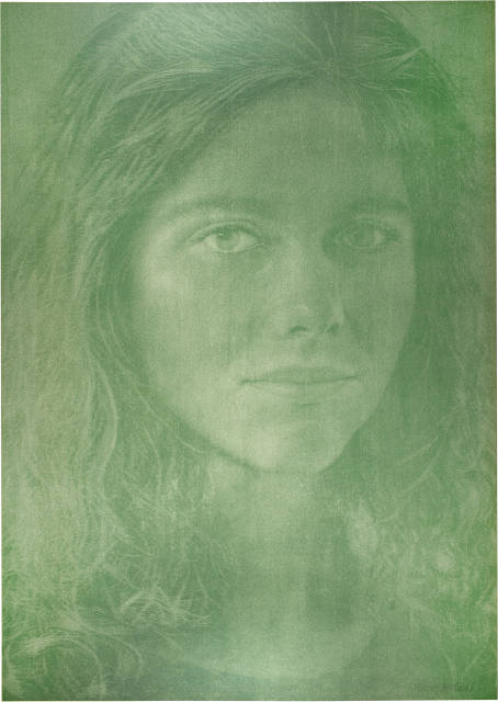Franz Gertsch : Dominique, 1997