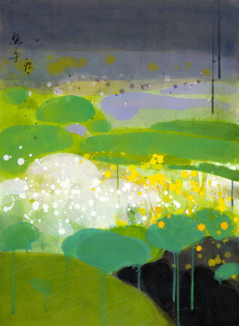 Teruko Yokoi : Landschaft, 1991/1992