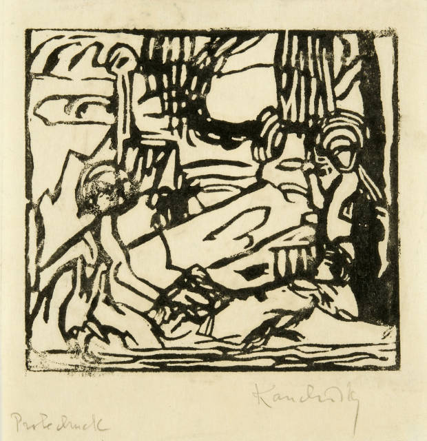 Wassily Kandinsky : Weisser Klang , 1911