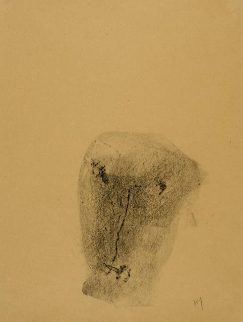 Henri Michaux  : Frottage , Around 1947