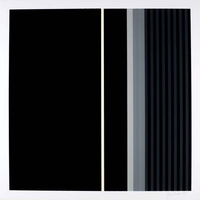 Karl Gerstner  : Progression Claire-Obscure , 1956/1957, published May 1975